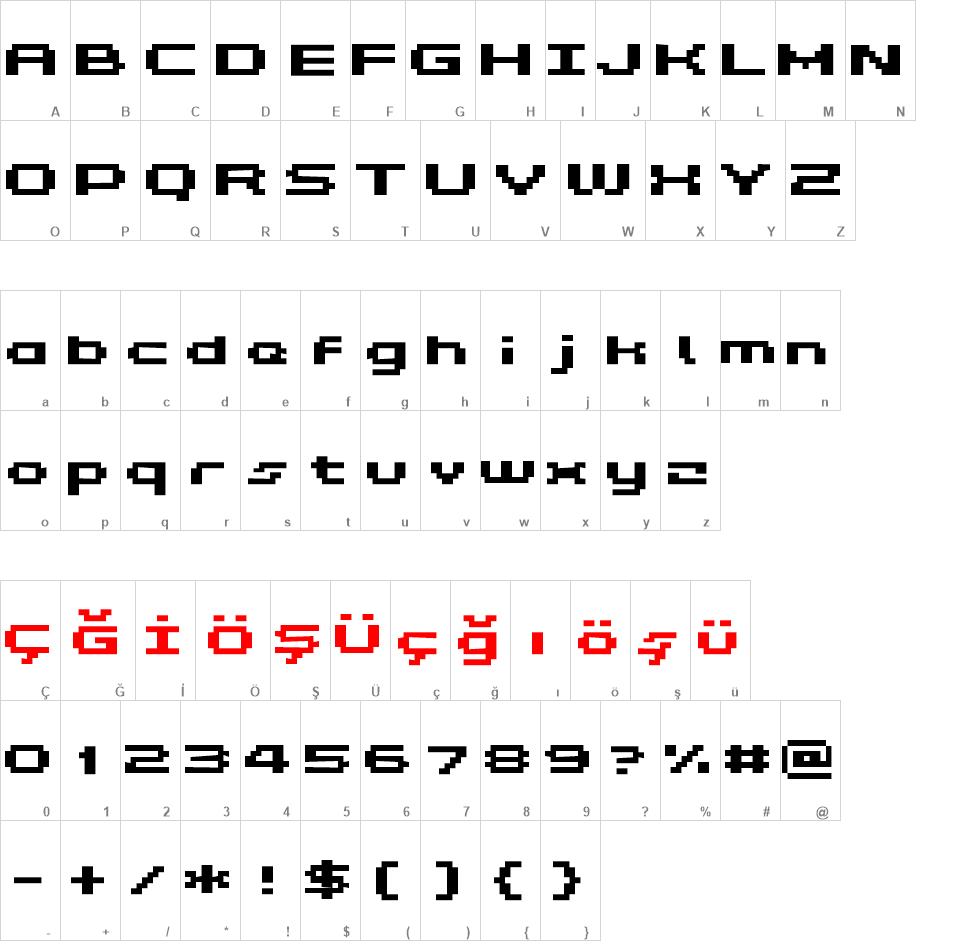 Grixel Kyrou 5 Wide Bold font